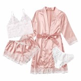 Women's Pajamas 4 Piece Set