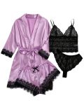 Women's Pajamas 4 Piece Set