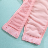 Pink Sequins Heavy Industry Gathering Hip Lifting Waist Shaping Butterfly Strap Sexy Jumpsuit