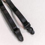 Sexy Wild Leopard Lace Splicing Comfortable Three-piece Set