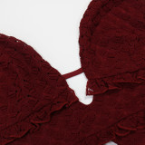 V-neck Sexy Long Skirt Backless Temperament Dress