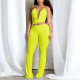 Sexy Halter Neck Slim Jumpsuit