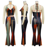 Sexy Halter Neck Slim Jumpsuit