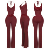 Sexy Halter Neck Slim Jumpsuit