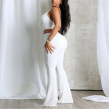 Sexy Halter Neck Slim Jumpsuit