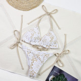Three-piece Sexy Bikini Lace Split Women's Swimsuit