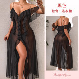 Mesh Nightgown Comfort Chain Shoulder Strap Home Clothes