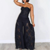 Lace Strapless Two-piece Set