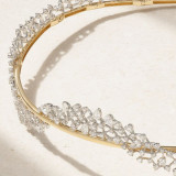 Geometric Collar Rhinestone Necklace