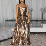 Sling Elegant Ball Glitter Dress