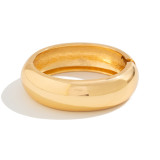 Exaggerated Faceted Geometric Bracelet