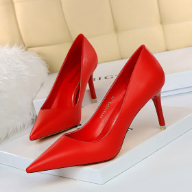 High Heels Stilettos Super High Heels Shallow Pointed Toe Shoes