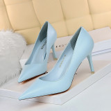 High Heels Stilettos Super High Heels Shallow Pointed Toe Shoes