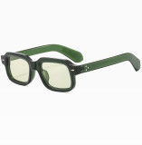 Square Small Frame Arrow Sunglasses