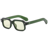 Square Small Frame Arrow Sunglasses