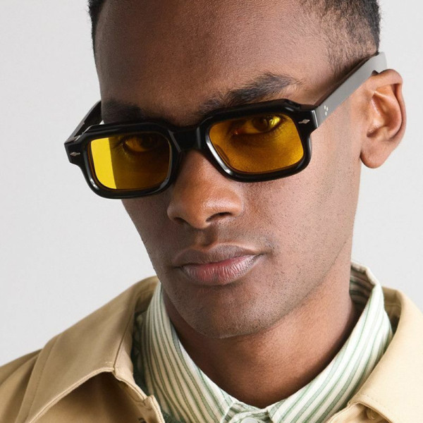 Square Small Frame Arrow Sunglasses