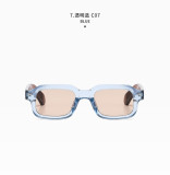 Square Small Frame Arrow Sunglasses