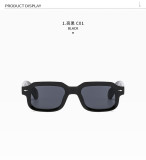 Square Small Frame Arrow Sunglasses
