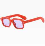 Square Small Frame Arrow Sunglasses