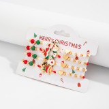 Christmas Snowman Bell Adjustable Bracelet