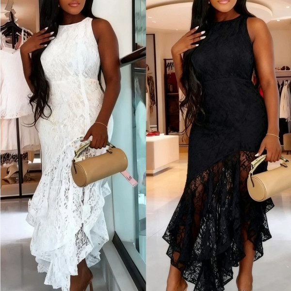 Halterneck Backless Dress