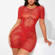 Sexy Lingerie Lace Hollow Dress