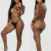 Sexy Lingerie Set One Piece Hollow Stockings