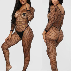 Sexy Lingerie Set One Piece Hollow Stockings