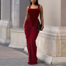 Elegant Waistless Backless  Hip-hugging Dress