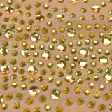 See-through Mesh Slim-fit Dress with Hot Rhinestones