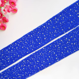 Mesh Hot Rhinestone Pantyhose Hollow Socks for Women White Diamond Socks Full of Rhinestones