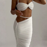 Low-waist Hip-hugging Long Skirt Suit