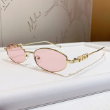 Oval Hollow Sunglasses