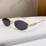 Oval Hollow Sunglasses