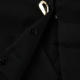Jacket Retro Black All-match Fashion Top