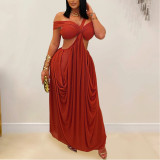 Strapless Slim-fitting See-through Mesh Dress
