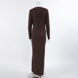 Waist Slimming Evening Dress