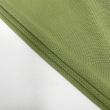 Sleeveless top long skirt pleated hollow slim fit dress