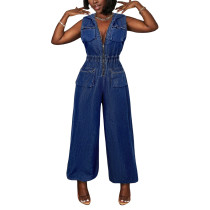 Denim Jumpsuit Overalls