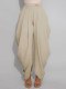 Bud Pants Solid Color Casual Pants