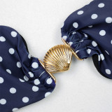 Bikini Three Piece Polka Dot Split Swimsuit