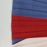 Strapless Colorful Long Dress