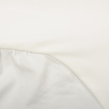 Round Neck Irregular Comfortable Skirt Dress