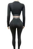 Sports Top Long Sleeve Tight Fashion Suit