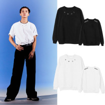 Kpop WINNER Sweater Song Minhao Round Neck Sweater Korean style Loose Casual Wear  Sweatershirt