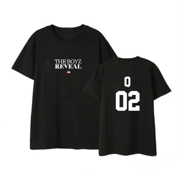 US$ 9.99 - Kpop THE BOYZ T-shirt New Album Short-sleeved T-shirt Korean