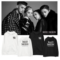 Kpop KARD Sweater New Album RED MOON Hooded Sweater Plus Velvet Thin Coat Sweatershirt