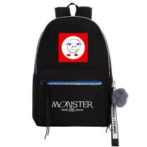 Kpop Red Velvet Squad Backpack Album Monster School Bag Casual Shoulder Backpack Wild Canvas Bag