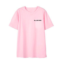 Kpop BLACKPINK T-shirt Short-sleeved Korean Loose Bottoming Shirt T-shirt LISA ROSE JIENNIE JISOO