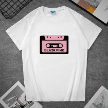 Kpop BLACKPINK T-shirt Short Sleeve Loose Bottoming Shirt Lovers Short Sleeve LISA ROSE